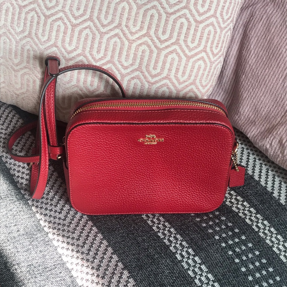 Perfect condition red Coach crossbody bag